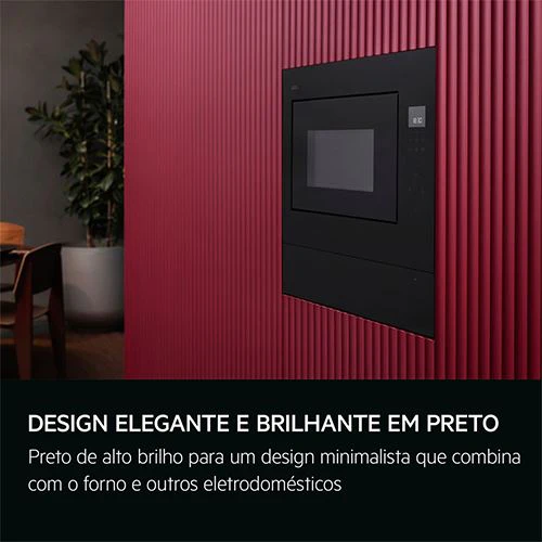 Micro-ondas Encastrar com Grill AEG OS5MG20EB | 20 L | 800 W - Preto - Image 7