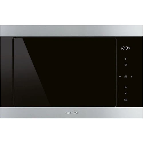 Micro-ondas Encastrável com Grill Smeg FMI325X | 25 L | 900 W | Aço inox escovado