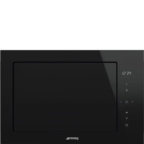 Micro-ondas Encastrável Smeg FMI625CN | 25 L | 2500 W | Preto