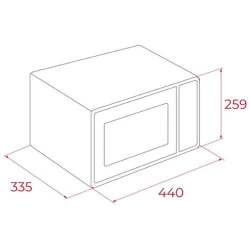 Micro-ondas Teka MW FS20 G WH | Grill | 20 L | 700 W | Branco - Outlet - Grade A - Image 4