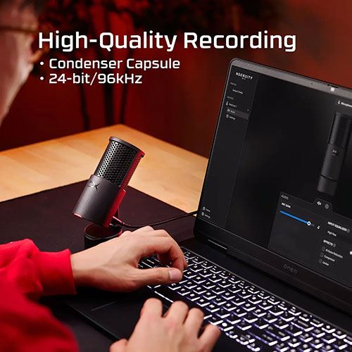 Microfone HyperX SoloCast 2 - Preto - Image 4