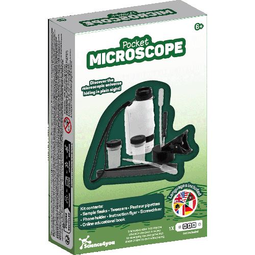 Microscópio de Bolso Branco - STEM - Science4you - Image 3