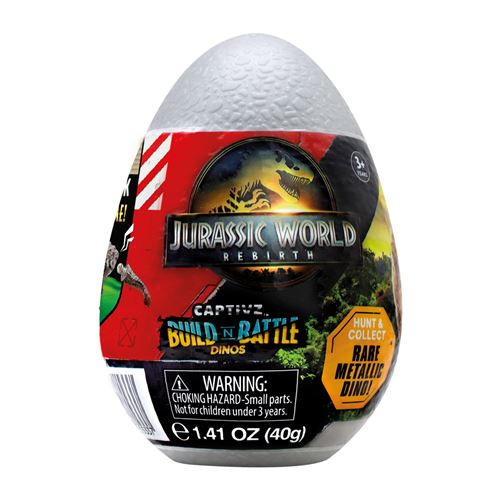 Mini Dinossauro Jurassic World - Captivz Rebirth Sidekick - Toy Partner - Envio Aleatório