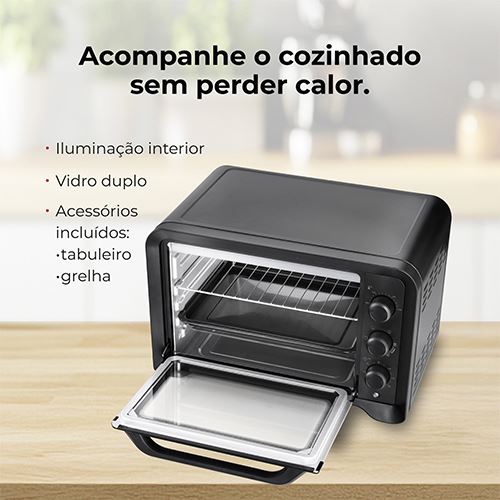 Mini-Forno Elétrico Elétrico Flama 1537 FL | 35L | 1600W - Image 5
