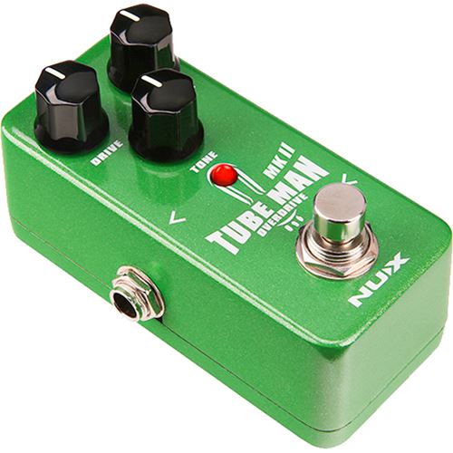 Mini Pedal Nux NOD- 2 Tube Man MKII Overdrive - Verde - Image 2
