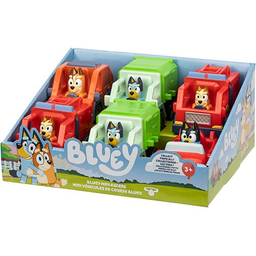 Mini Veículos de Corrida Bluey -  Moose Toys - Envio Aleatório - Image 2