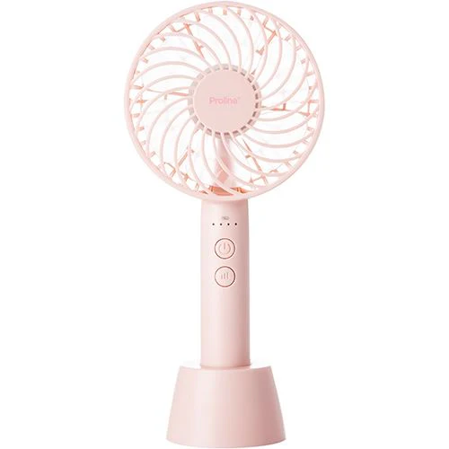 Mini Ventoinha Proline Regarregável Minifanpink - Rosa