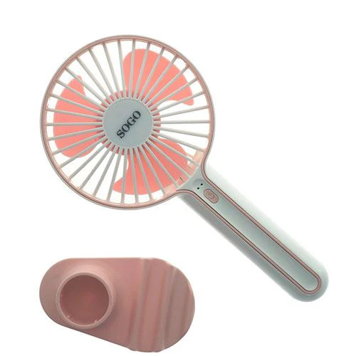 Ventoinha de Mesa Mini Sogo VEN-SS-21420P | 5 V (1200mAh) | Rosa - Image 3