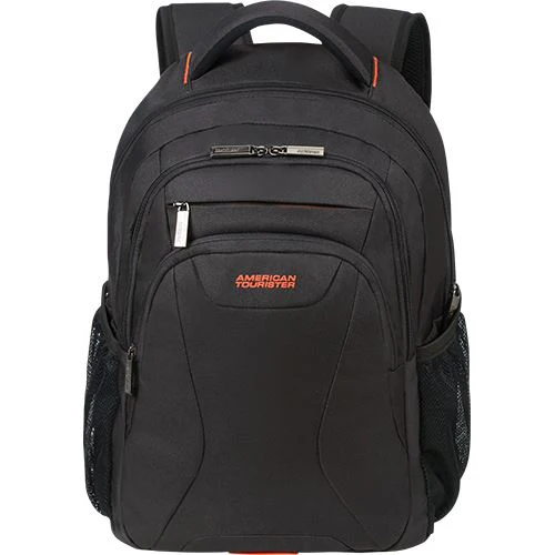 Mochila para Portátil 15.6" American Tourister At Work 25L - Preta / Laranja