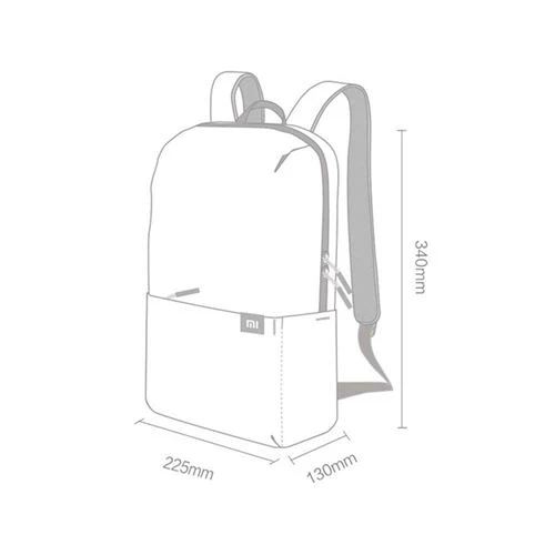 Mochila Xiaomi Mi Casual Daypack 10 Litros Azul - Tablet / Smartphone - Image 4
