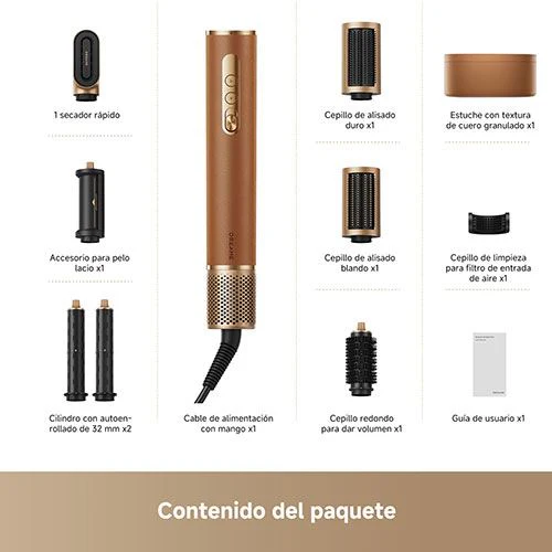 Modelador de Cabelo 7 em 1 Dreame AirStyle Pro | 1300 W - Dourado - Image 8