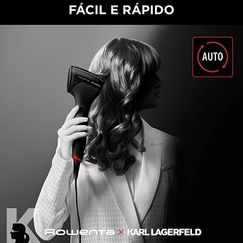 Modelador de Cabelo Automático Rowenta So Curls Karl Lagerfeld Cf371Lf0 - Outlet - Grade A - Image 3