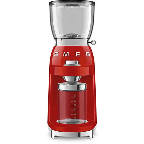 Moinho de Café Smeg Anni 50 CGF01RDEU - Encarnado - Outlet - Grade B