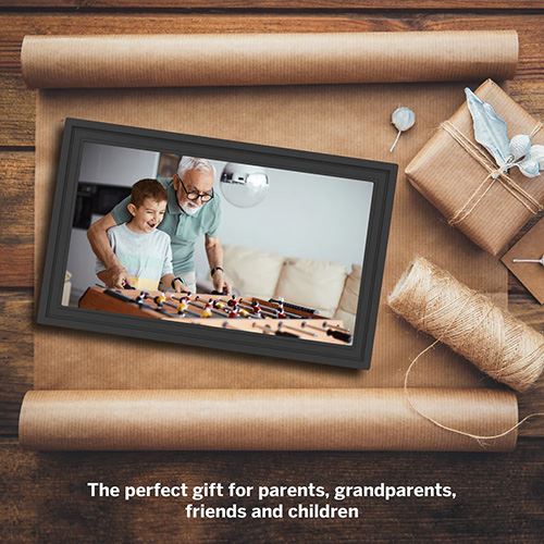 Moldura Digital Thomson Smart Photo Frame F15 15" Full HD Wi-Fi 32GB - Preto - Image 12