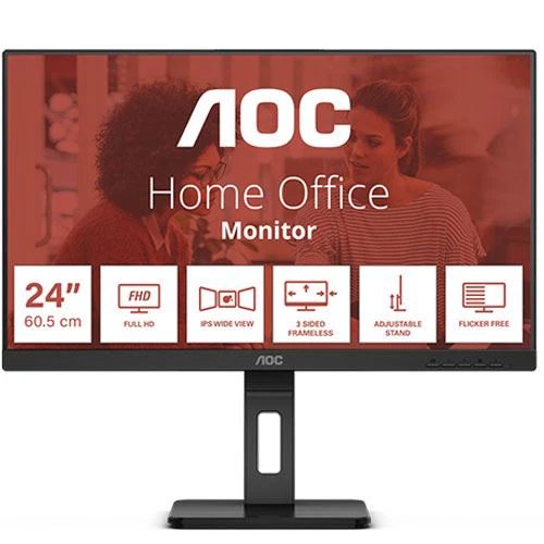 Monitor AOC 24E3QAF | 24'' | 75Hz | Full HD