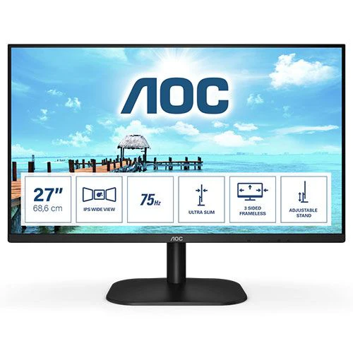 Monitor AOC 27B2H  | 27'' | 75 Hz | Full HD