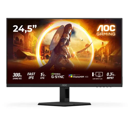 Monitor Gaming AOC 25G4SRE | 24,5" | 1 ms | 300 Hz | Full HD