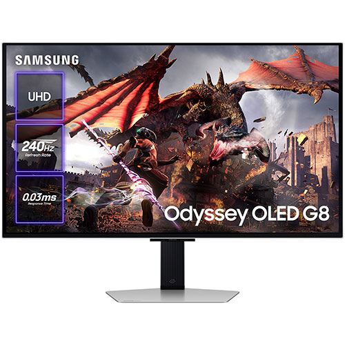 Monitor Gaming Samsung Odyssey G8 LS32DG802SUXEN | OLED 32" | 240 Hz | 4K UHD