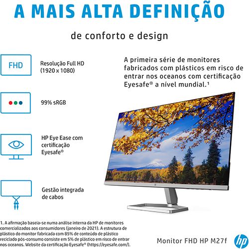 Monitor HP M27f  | 27'' | 75 Hz | Full HD - Image 6