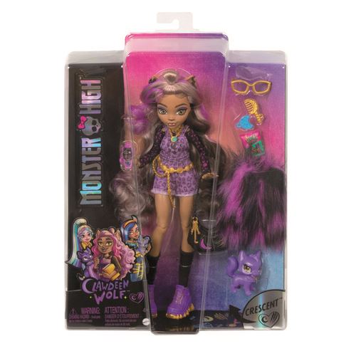 Boneca Monster High: Clawdeen Wolf - Mattel