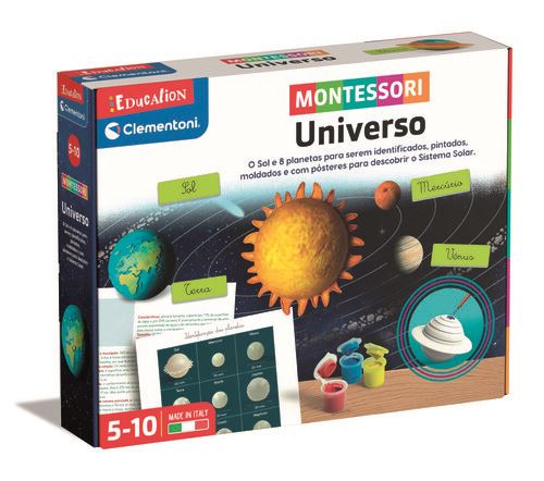 Jogo Montessori: Universo - Clementoni