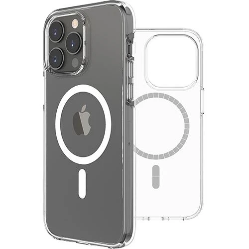 Capa Recycle-Tek Muvit com MagSafe para Apple iPhone 14 Pro Max - Transparente