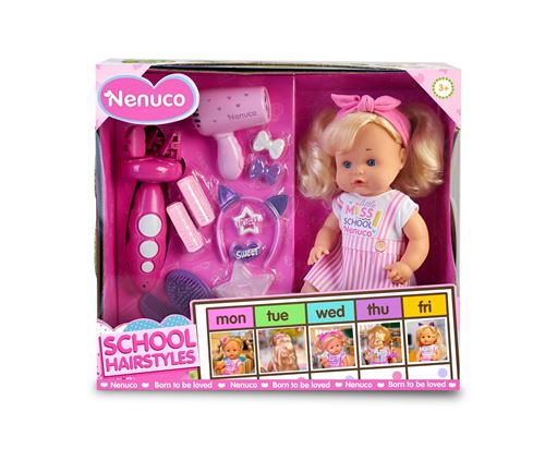 Nenuco - Penteados para a Escola - Famosa