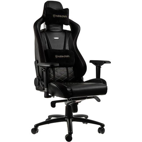 Cadeira Gaming Noblechairs EPIC - Preto | Dourado