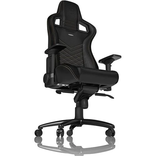 Cadeira Gaming Noblechairs EPIC - Preto | Dourado - Image 2
