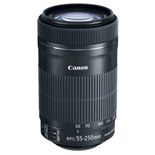 Objetiva Canon EF-S 55-250mm F4-5.6 IS STM