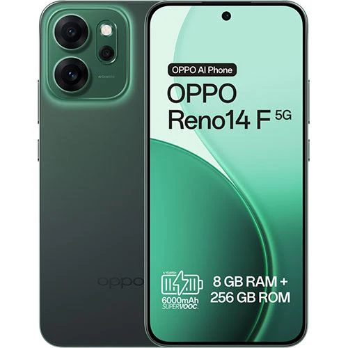 Oppo Reno14 F 5G - 256GB - Verde Luminoso