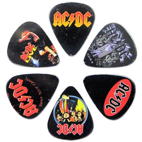 Pack 6 Palhetas AC/DC Perris - HP-AD1