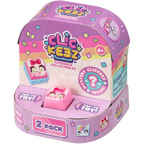 Pack Duplo Clickeez - Inclui Figura Mistério - Concentra - Envio Aleatório