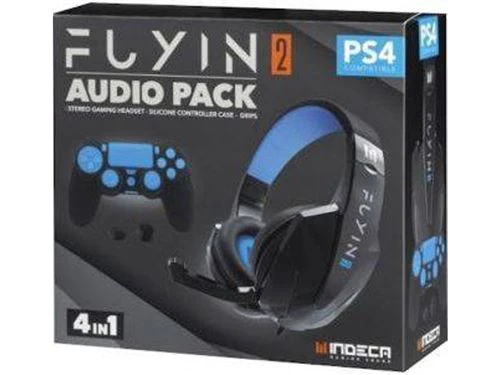 Pack Indeca Headset Fuyin 2 Preto + Capa Silicone + Grips - Image 2