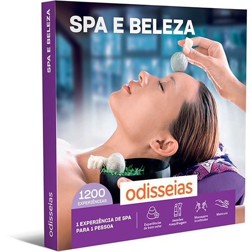 Pack Presente Odisseias - Spa e Beleza | Experiência de SPA | 1 pessoa