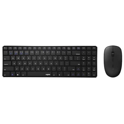 Pack Rato + Teclado Rapoo 9300M + Mochila Hama 16.2'' - Preto - Image 2