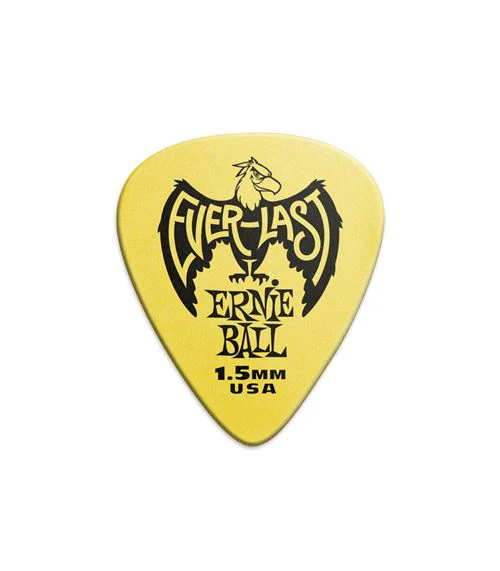 Palhetas Everlast 12 Unidades 1,5mm EB9195 Ernie Ball - Image 2