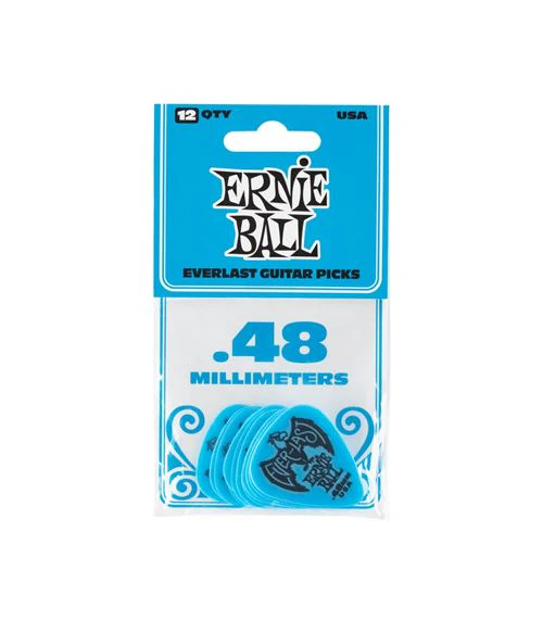 Palhetas Everlast Azul 0,48 EB9181 Erniel Ball