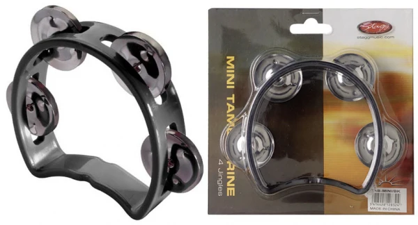 Pandeireta Mini Stagg Tab MINI BK