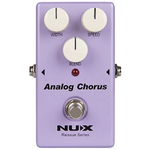 Pedal Nux Analog Chorus - Serie Reissue- Roxo