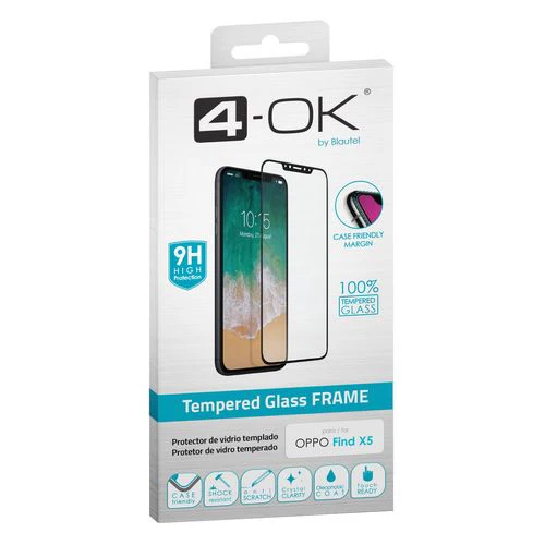 Película Ecrã Vidro Temperado 4-OK Oppo Find X5