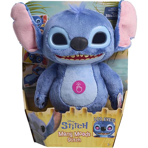 Peluche Disney Olhos Mágicos do Stitch - Concentra
