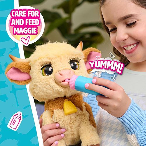 Peluche FurReal: Maggie,  A Vaquinha do Biberon - Concentra - Image 5