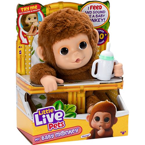 Peluche Interativo - My Baby Monkey - Little Live Pet | Moose Toys - Image 2
