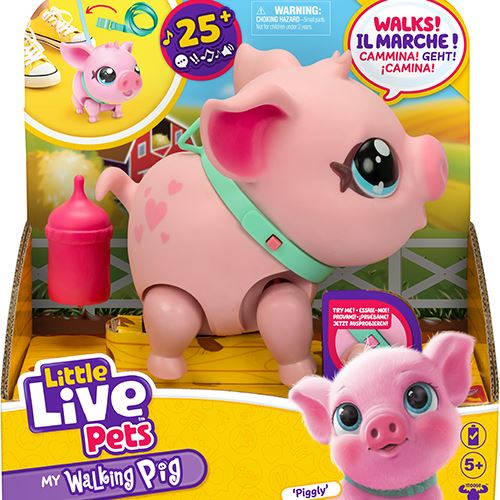 Peluche Interativo - My Little Pig Pet - Little Live Pet | Moose Toys