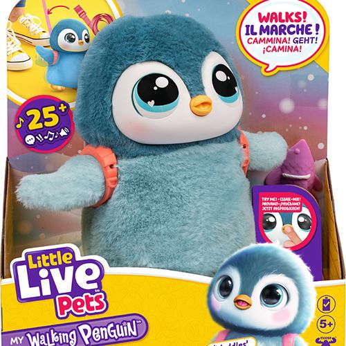 Peluche Interativo - My Pet Penguin - Little Live Pet | Moose Toys