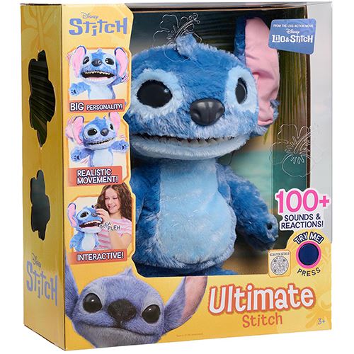 Peluche Interativo Ultimate Stitch - Concentra