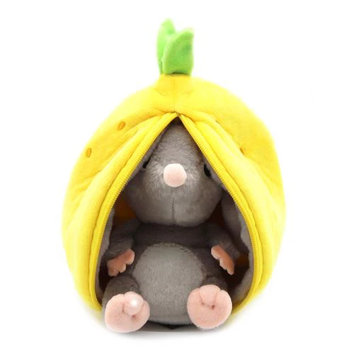 Peluche Les Flipetz Ratinho com Bolsa em Formato de Limão - 2 em 1 - Nature & Découvertes
