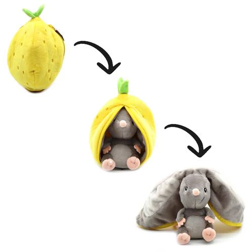 Peluche Les Flipetz Ratinho com Bolsa em Formato de Limão - 2 em 1 - Nature & Découvertes - Image 3