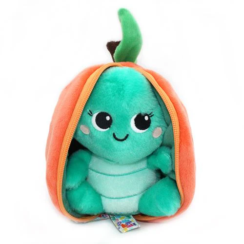 Peluche Les Flipetz Tartaruga com Bolsa em Formato de Pêssego - 2 em 1 - Nature & Découvertes
